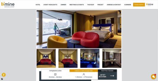 b´mine Auto-Hotel • NRW Düsseldorf